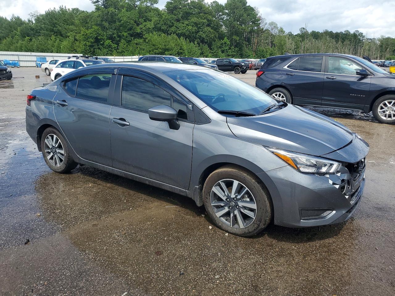 2025 Nissan Versa Sv Gray vin: 3N1CN8EV2SL888048
