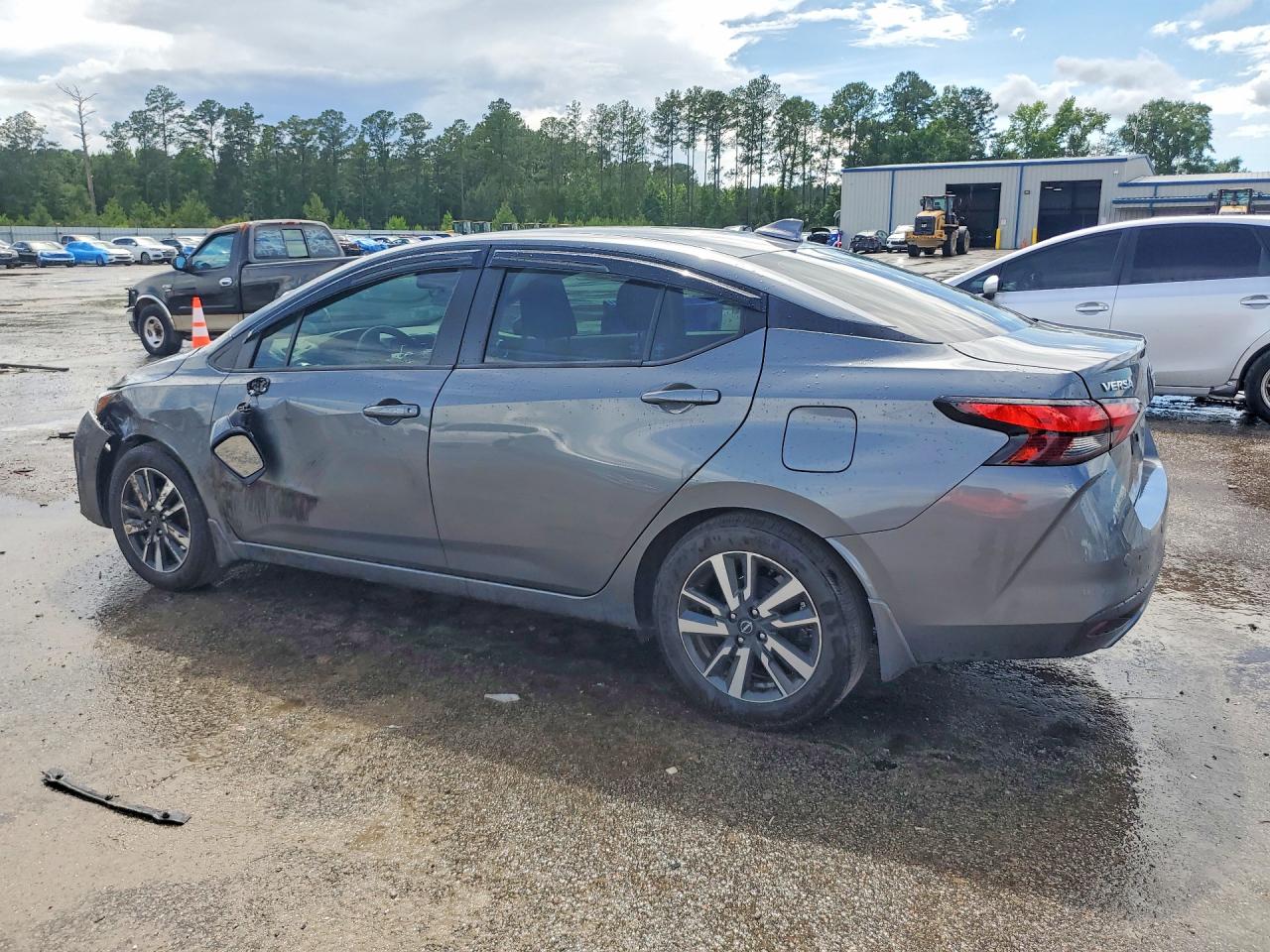 2025 Nissan Versa Sv Gray vin: 3N1CN8EV2SL888048