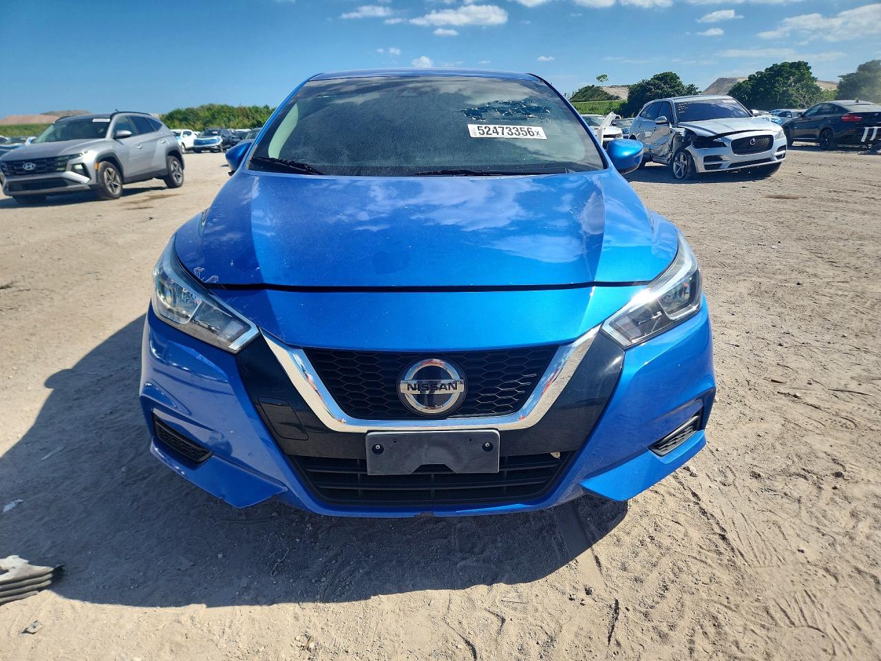 2021 Nissan Versa Sv Blue vin: 3N1CN8EV3ML866496