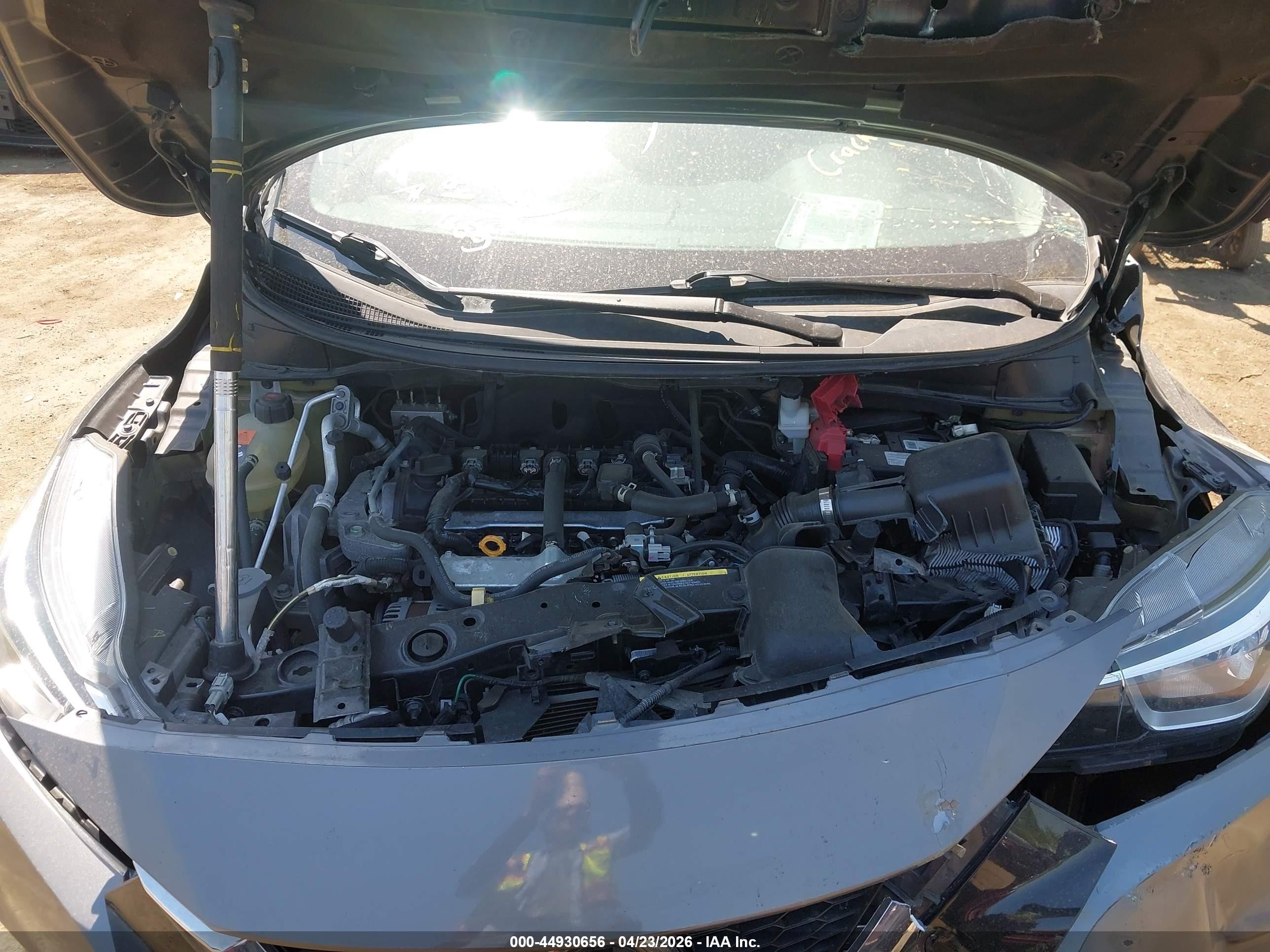 2021 Nissan Versa Sv Xtronic Cvt Серый vin: 3N1CN8EV3ML872461