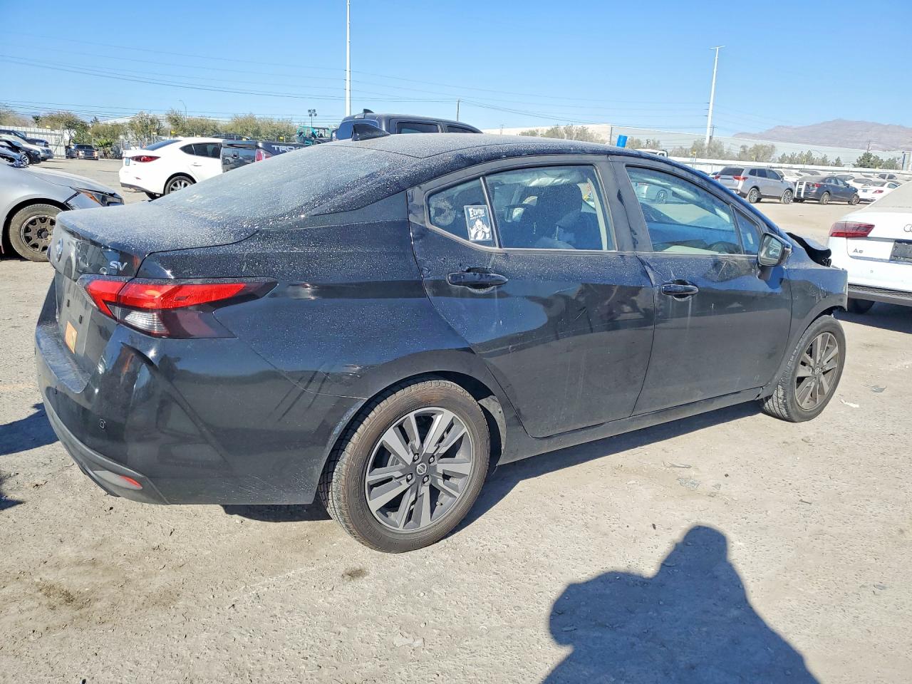 2021 Nissan Versa Sv Black vin: 3N1CN8EV3ML892998