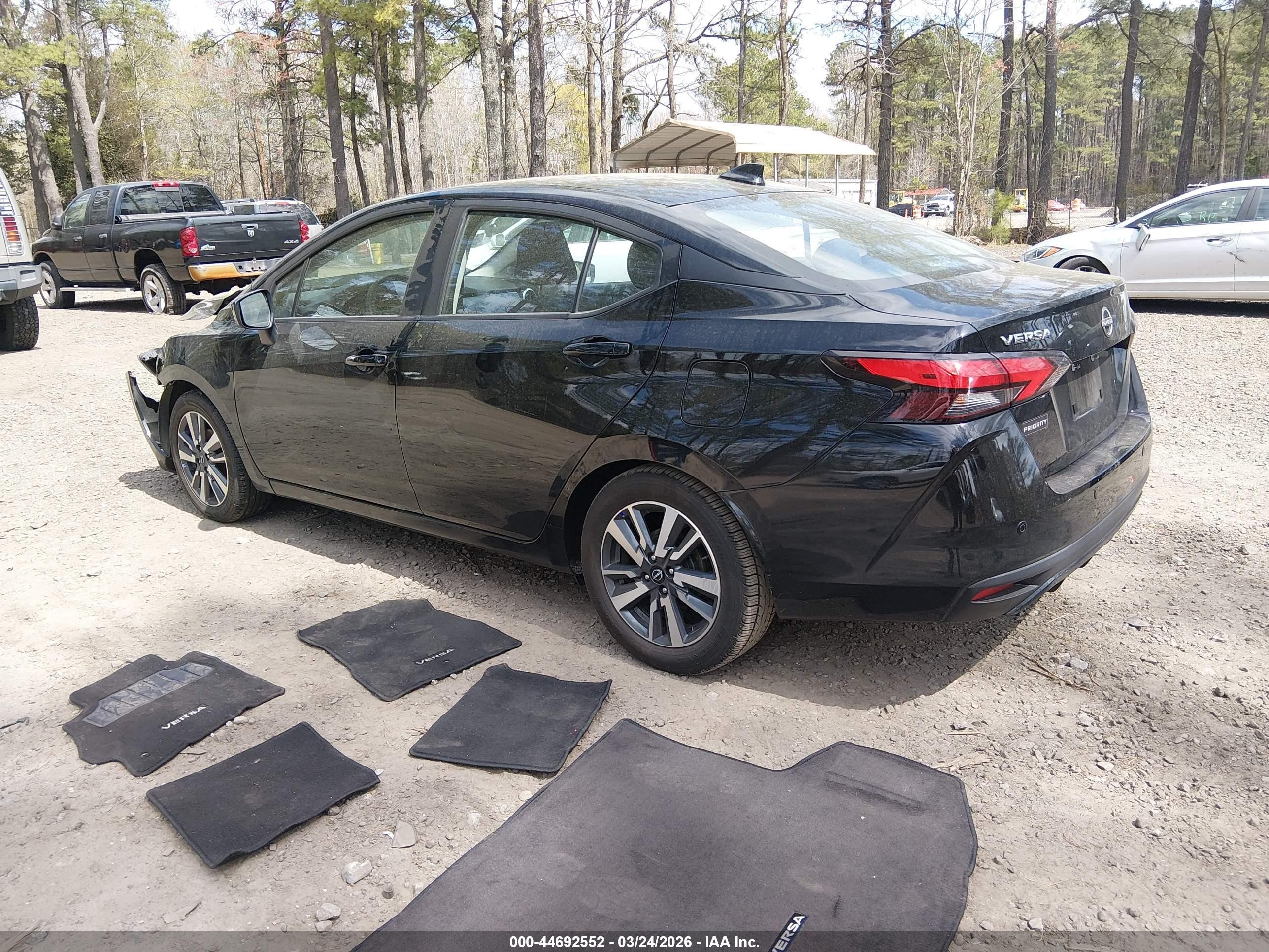 2023 Nissan Versa 1.6 Sv Xtronic Cvt Черный vin: 3N1CN8EV3PL850626