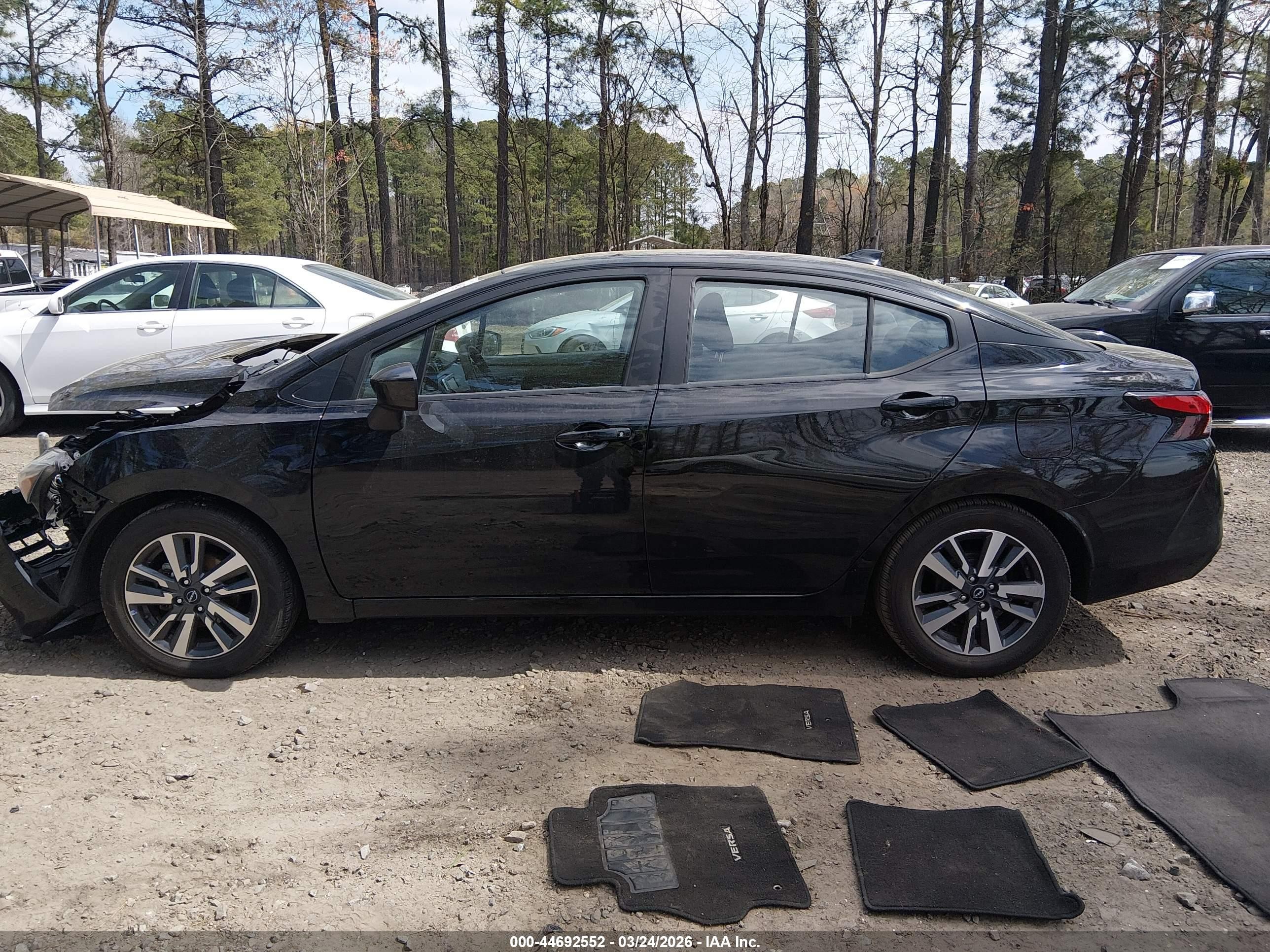 2023 Nissan Versa 1.6 Sv Xtronic Cvt Черный vin: 3N1CN8EV3PL850626
