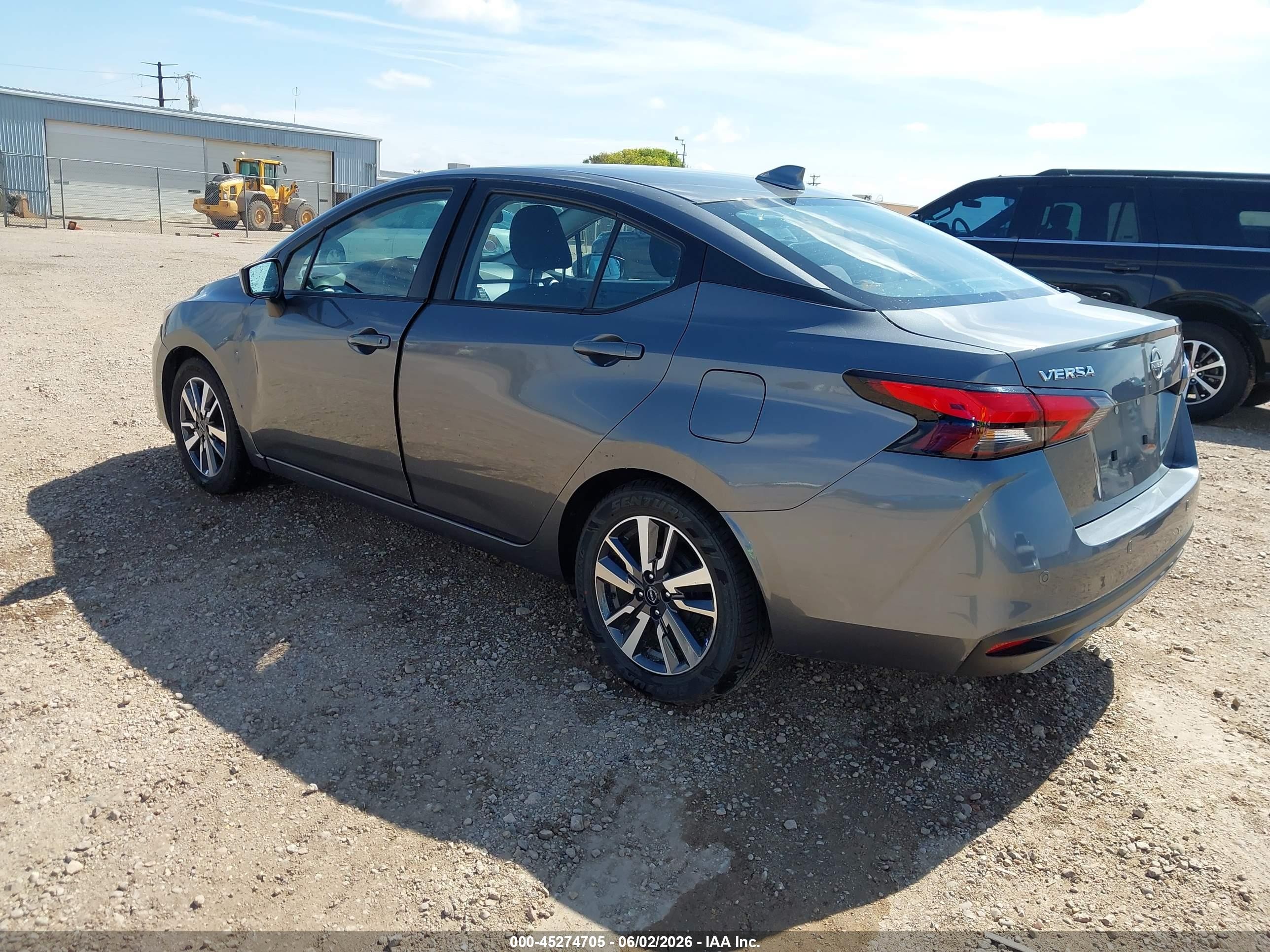 2024 Nissan Versa 1.6 Sv Gray vin: 3N1CN8EV3RL889476