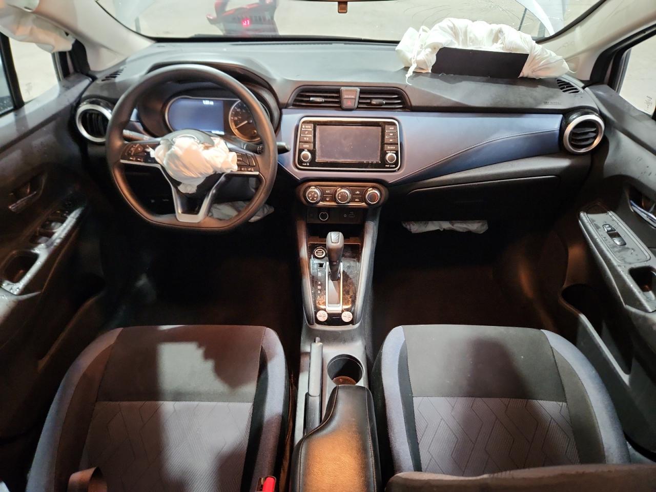 2025 Nissan Versa Sv Silver vin: 3N1CN8EV3SL832233 Damage: Airbag - Front Right, Deployed, Replacement Required