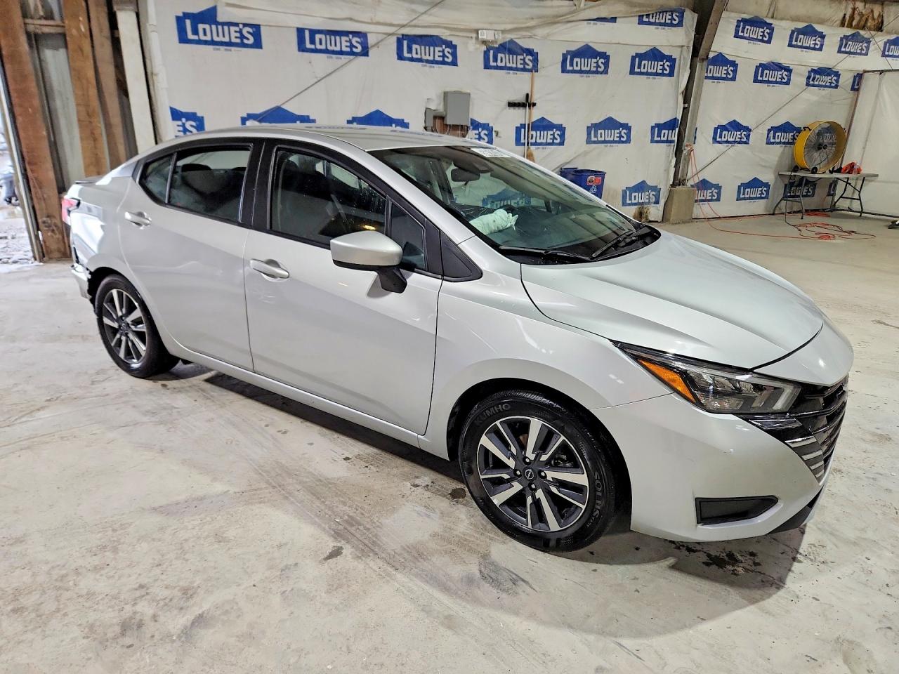 2025 Nissan Versa Sv Silver vin: 3N1CN8EV3SL832233
