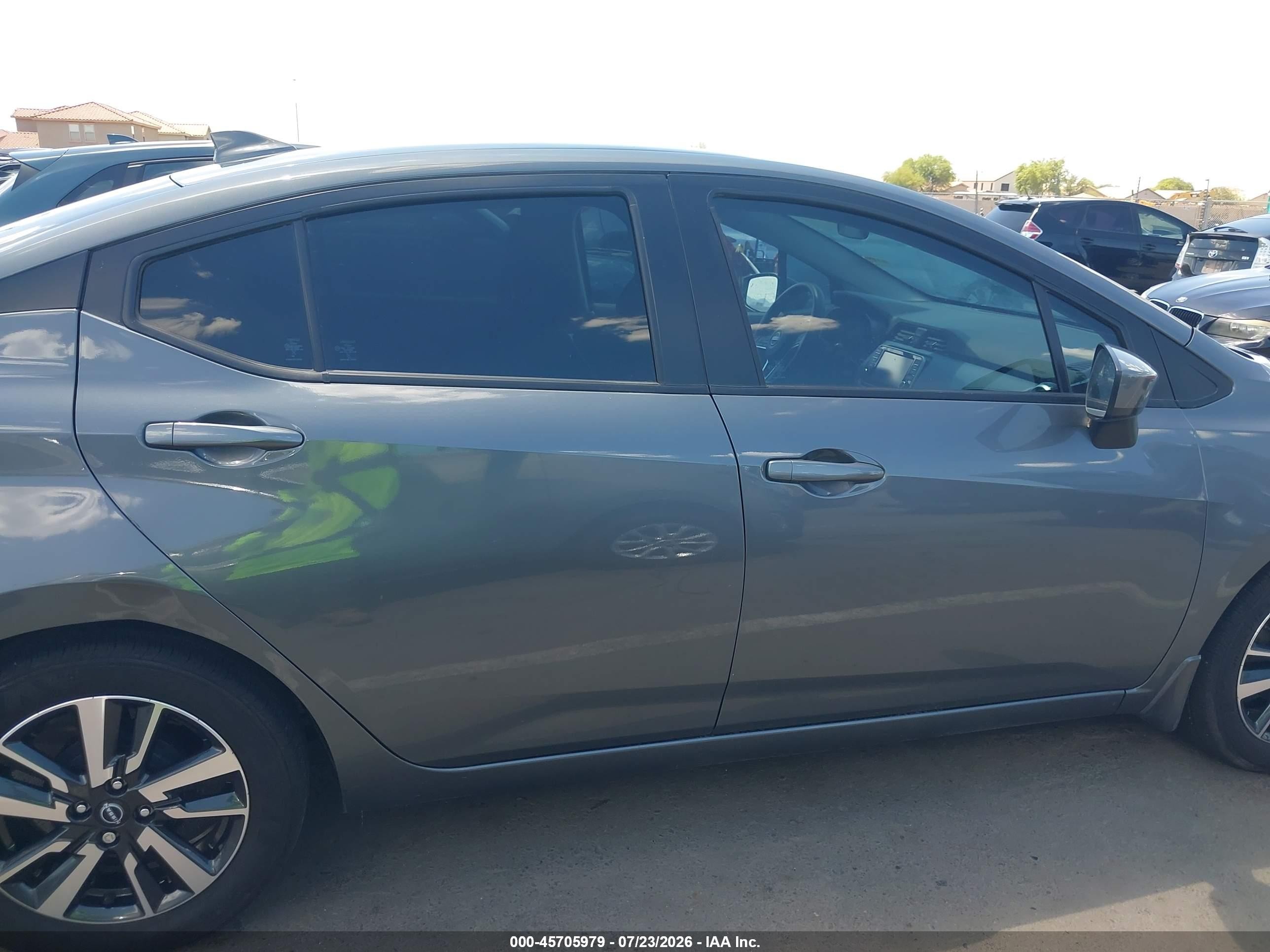 2025 Nissan Versa 1.6 Sv Gray vin: 3N1CN8EV3SL871193