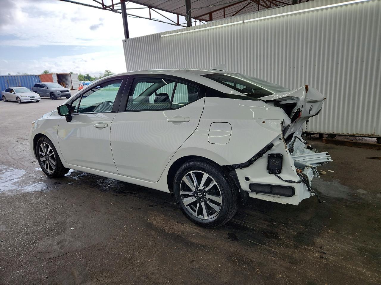 2025 Nissan Versa Sv White vin: 3N1CN8EV3SL879939