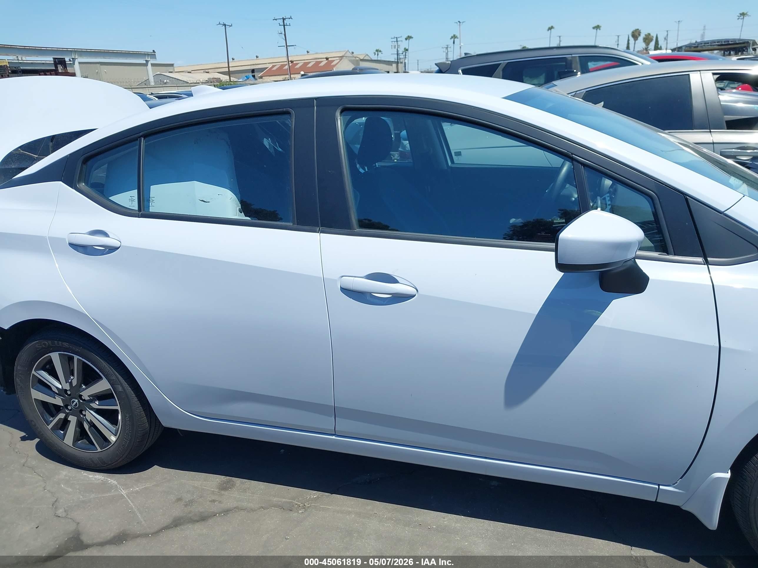 2025 Nissan Versa 1.6 Sv Light Blue vin: 3N1CN8EV3SL889631