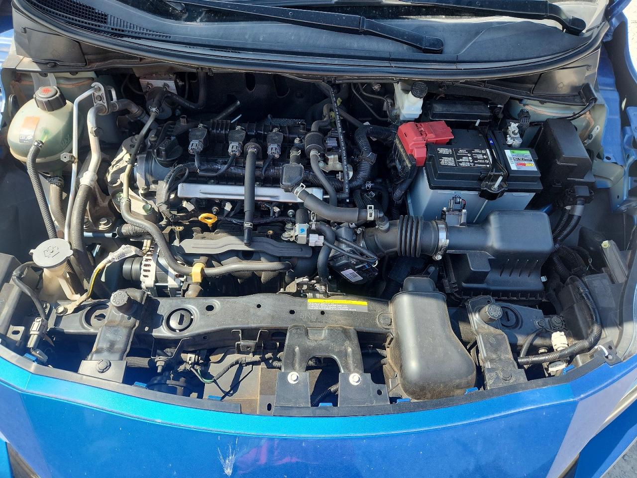 2020 Nissan Versa Sv Синий vin: 3N1CN8EV4LL810260