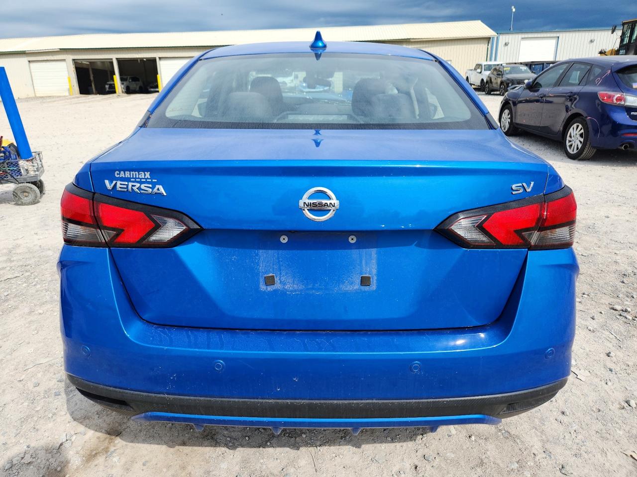 2021 Nissan Versa Sv Blue vin: 3N1CN8EV4ML892539