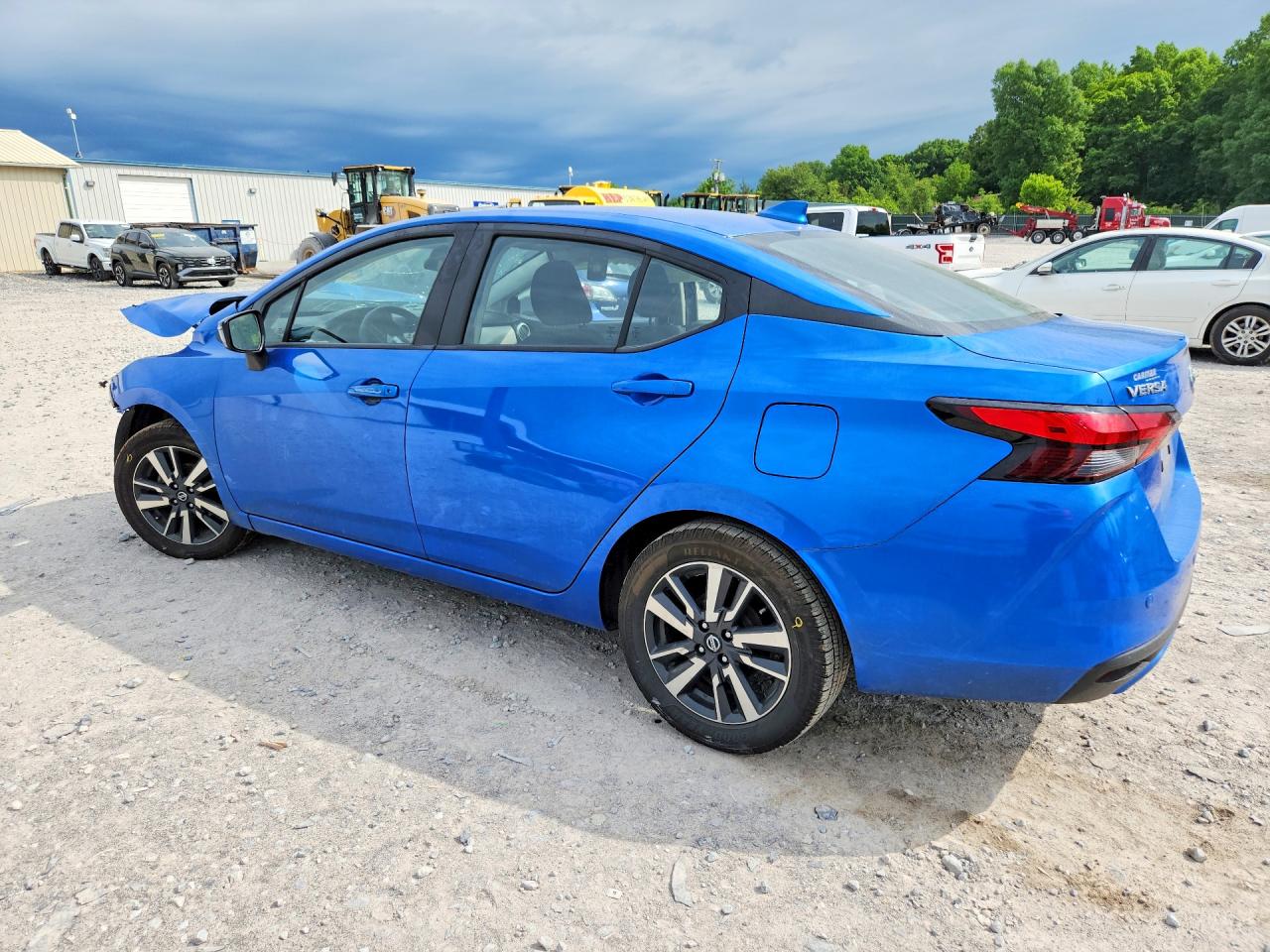 2021 Nissan Versa Sv Blue vin: 3N1CN8EV4ML892539