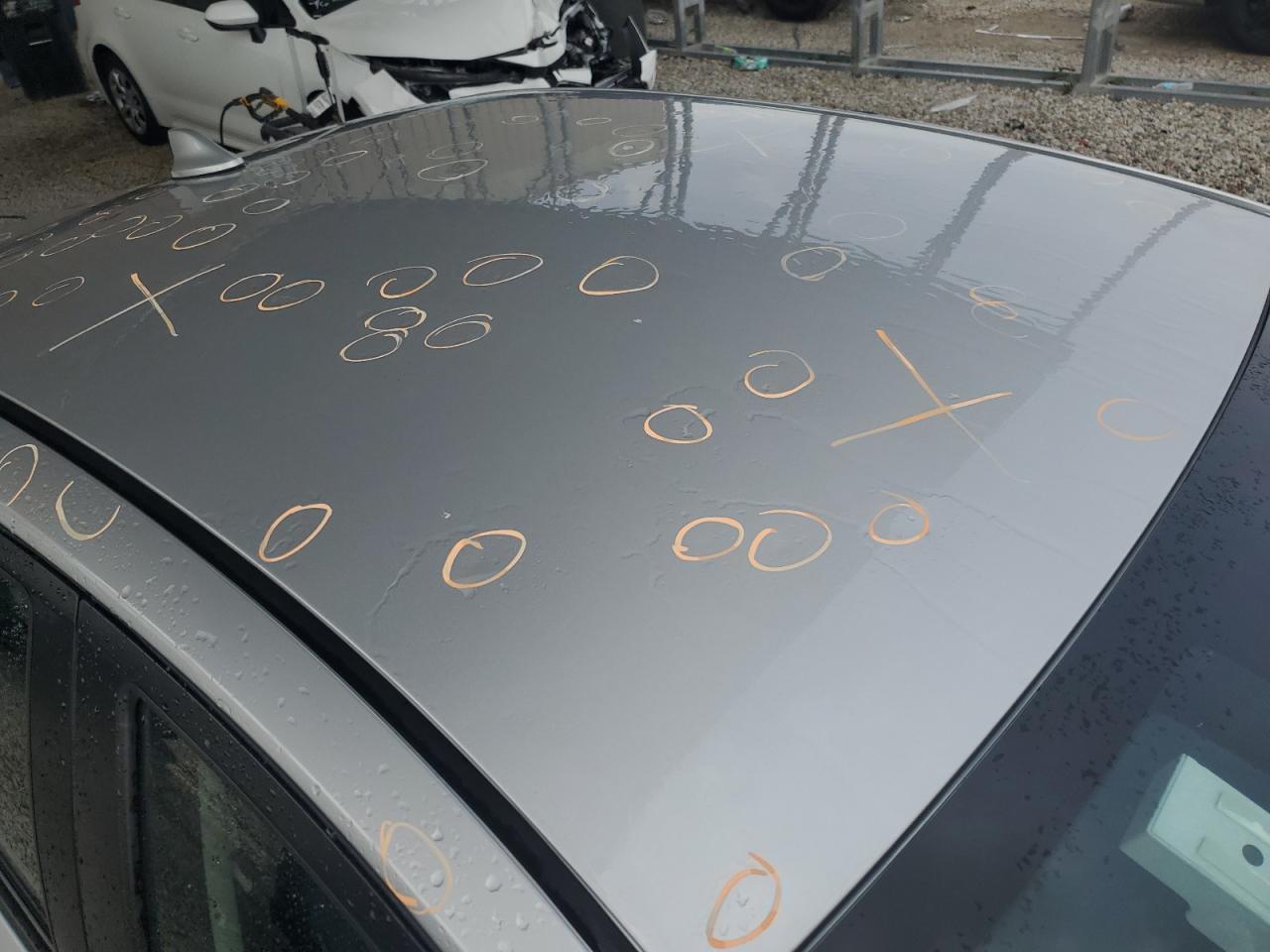 2025 Nissan Versa Sv Silver vin: 3N1CN8EV4SL853950 Damage: Right Drip Rail, Hail Damage, 5
