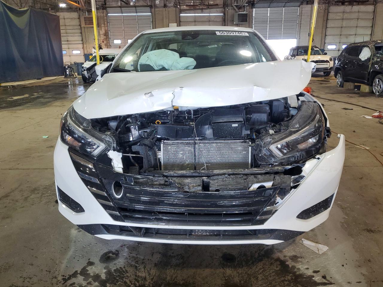 2025 Nissan Versa Sv White vin: 3N1CN8EV4SL871204