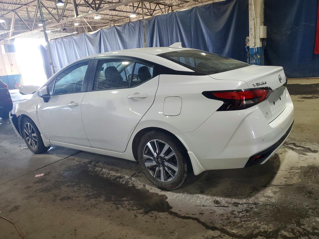 2025 Nissan Versa Sv White vin: 3N1CN8EV4SL871204