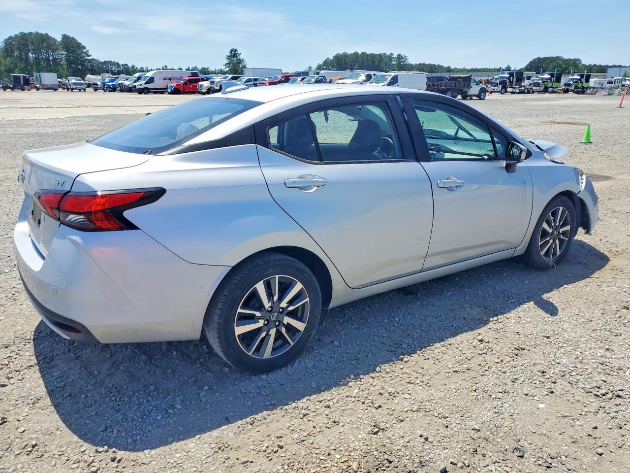 2021 Nissan Versa Sv Gray vin: 3N1CN8EV5ML867276