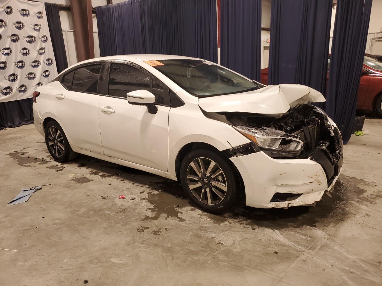 2021 Nissan Versa Sv Серебряный vin: 3N1CN8EV5ML867391