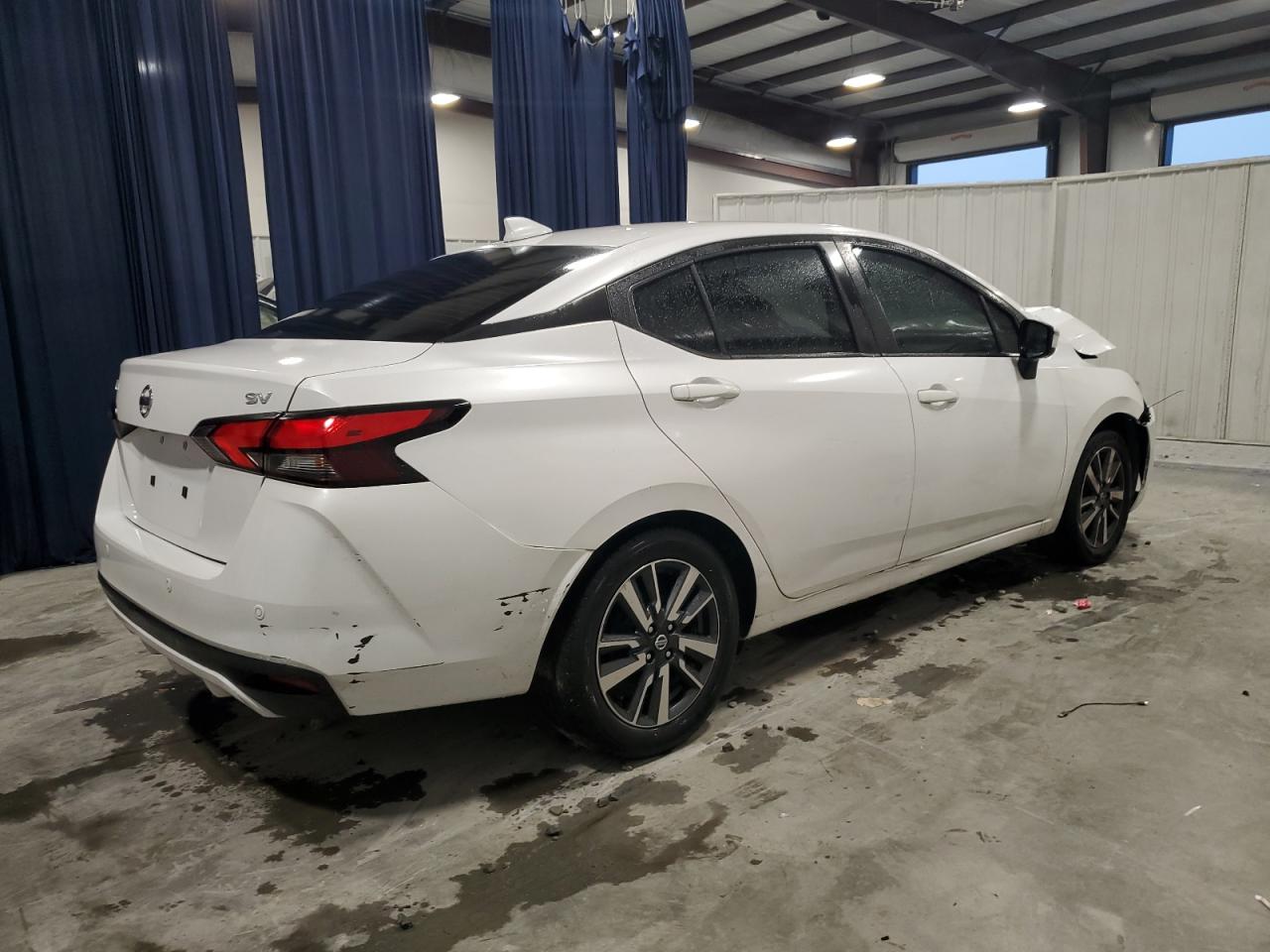 2021 Nissan Versa Sv Серебряный vin: 3N1CN8EV5ML867391