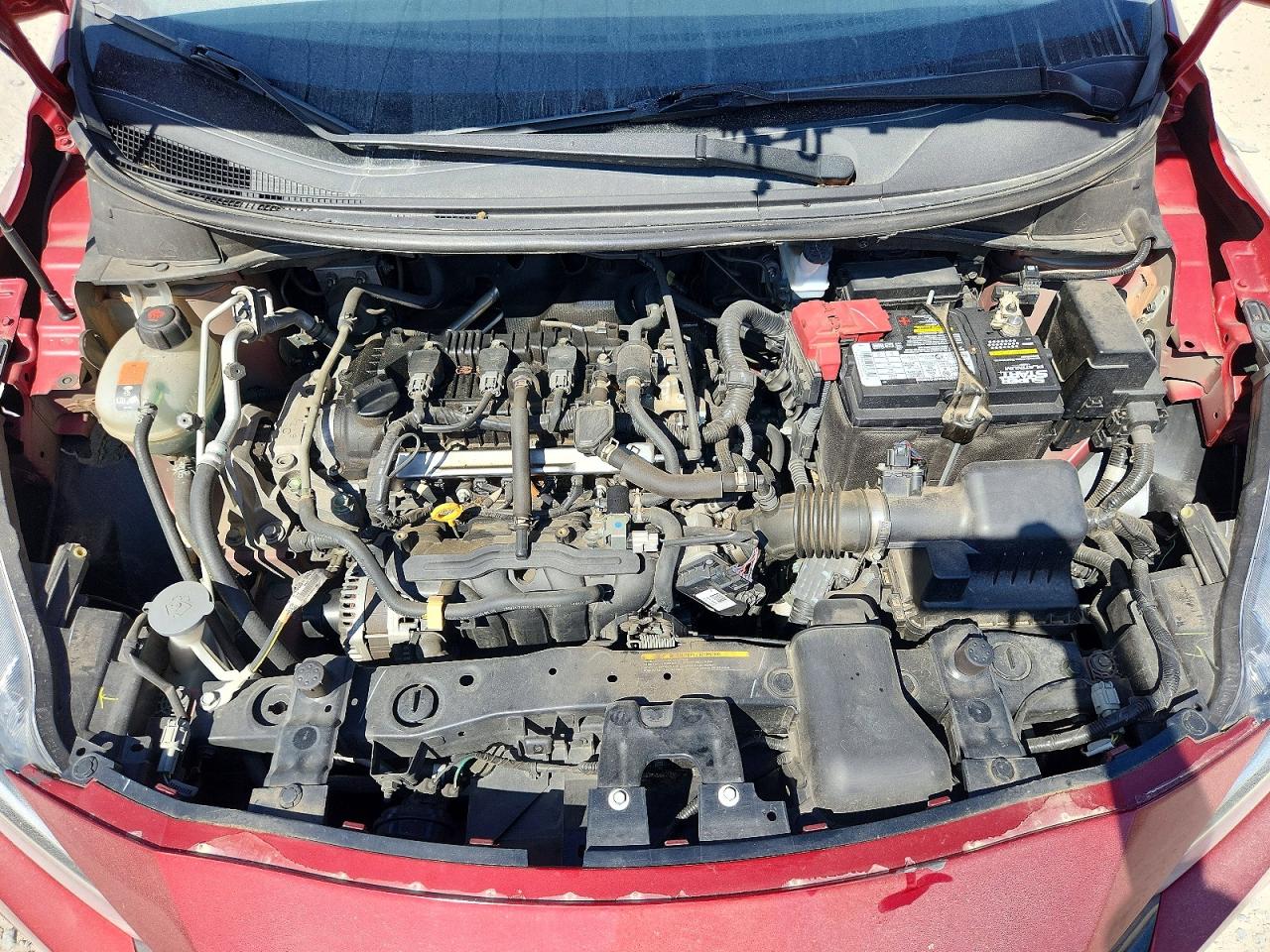 2020 Nissan Versa Sv Red vin: 3N1CN8EV6LL806727