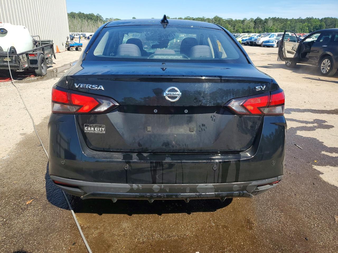 2021 Nissan Versa Sv Black vin: 3N1CN8EV6ML832343