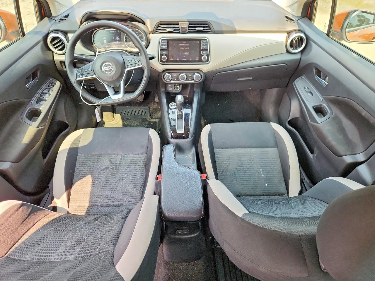 2021 Nissan Versa Sv Orange vin: 3N1CN8EV6ML838062