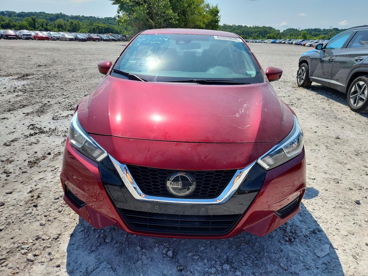 2021 Nissan Versa Sv Red vin: 3N1CN8EV6ML858554