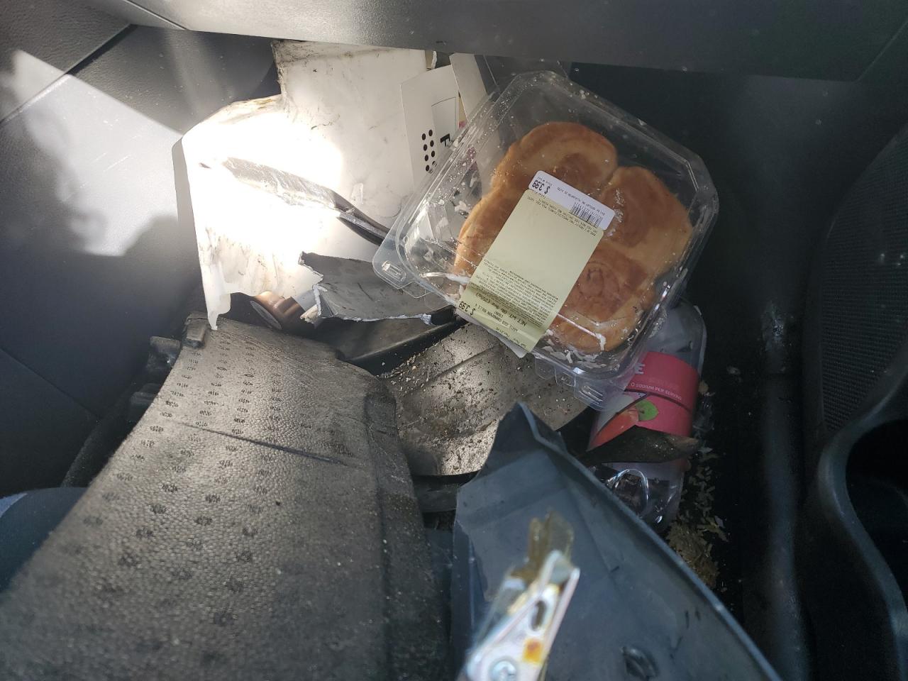 2025 Nissan Versa Sv Gray vin: 3N1CN8EV6SL842299 Damage: Right Front Carpet, Stained, Permanent