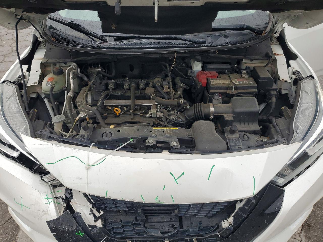 2020 Nissan Versa Sv White vin: 3N1CN8EV7LL801830