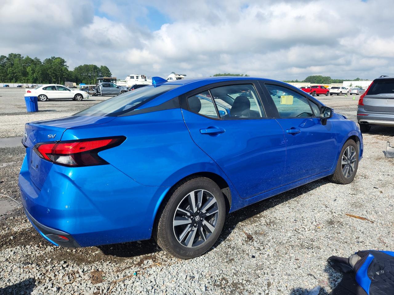 2021 Nissan Versa Sv Blue vin: 3N1CN8EV7ML820072