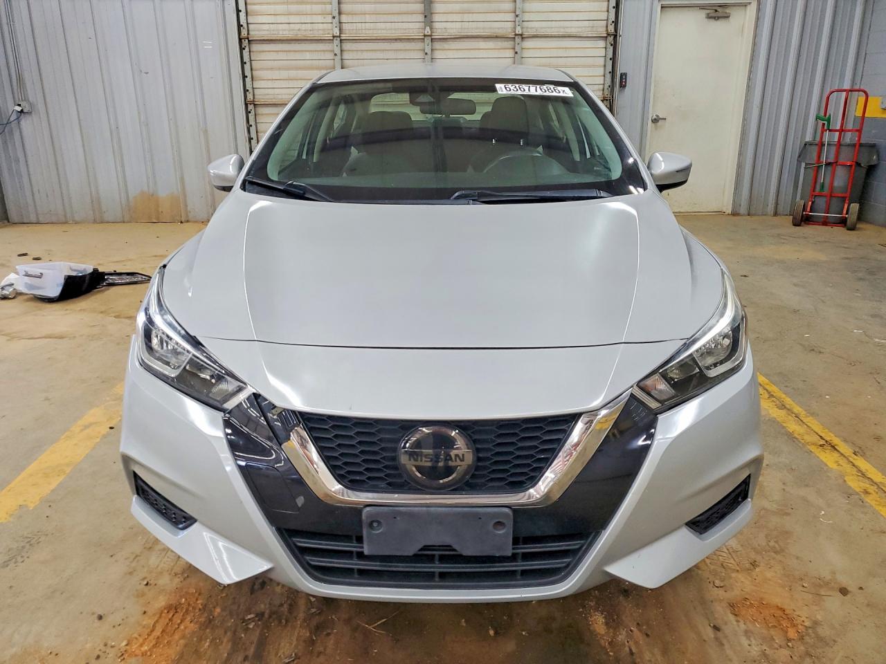 2021 Nissan Versa Sv Silver vin: 3N1CN8EV7ML884015