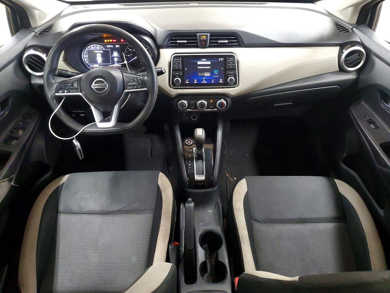 2021 Nissan Versa Sv Silver vin: 3N1CN8EV7ML884015