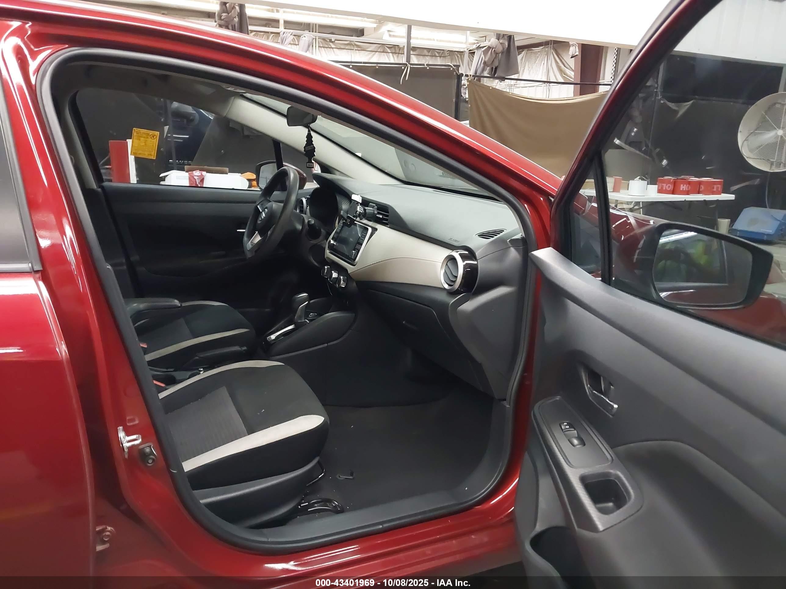 2021 Nissan Versa Sv Xtronic Cvt Красный vin: 3N1CN8EV7ML922178