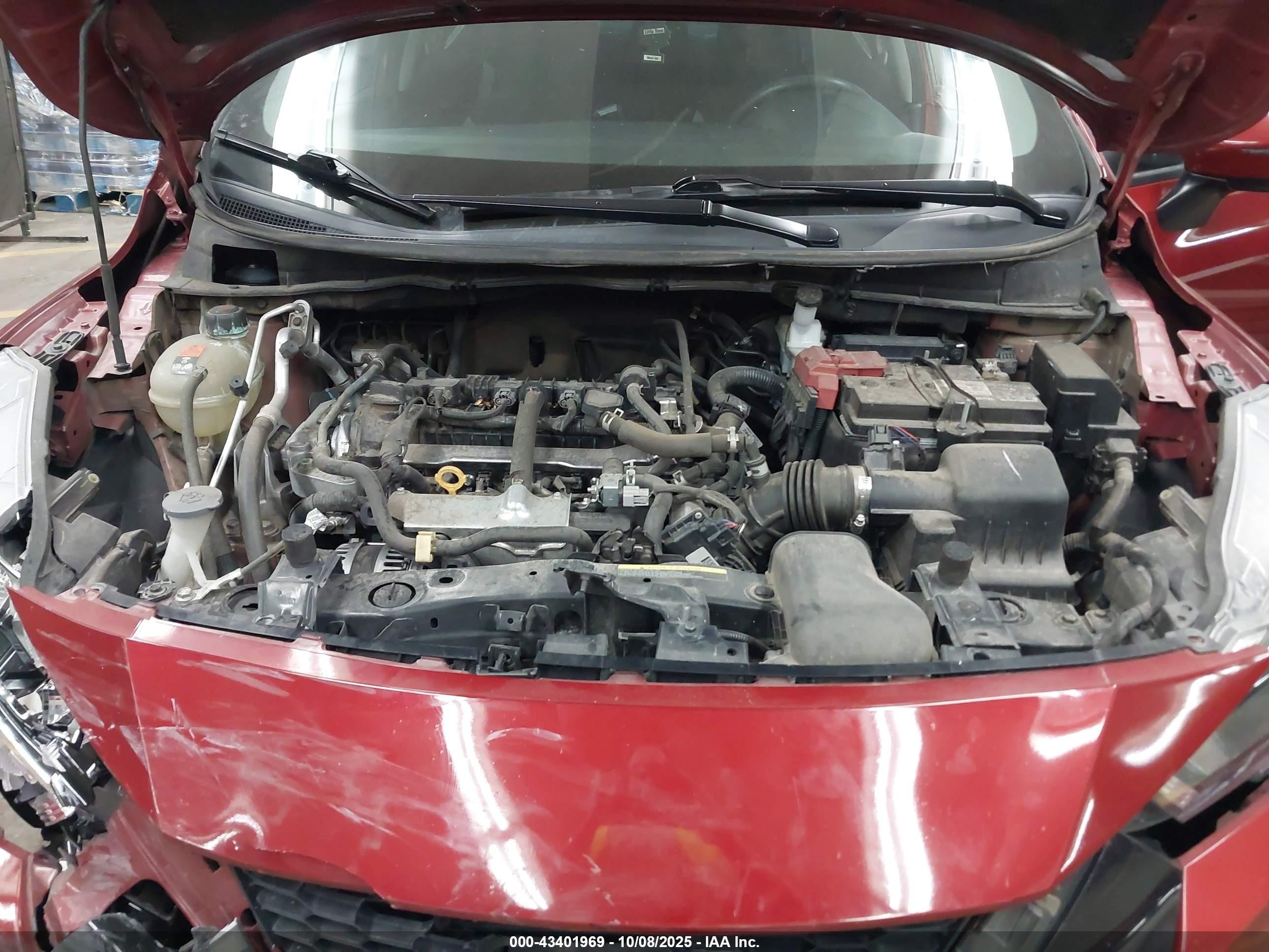 2021 Nissan Versa Sv Xtronic Cvt Красный vin: 3N1CN8EV7ML922178