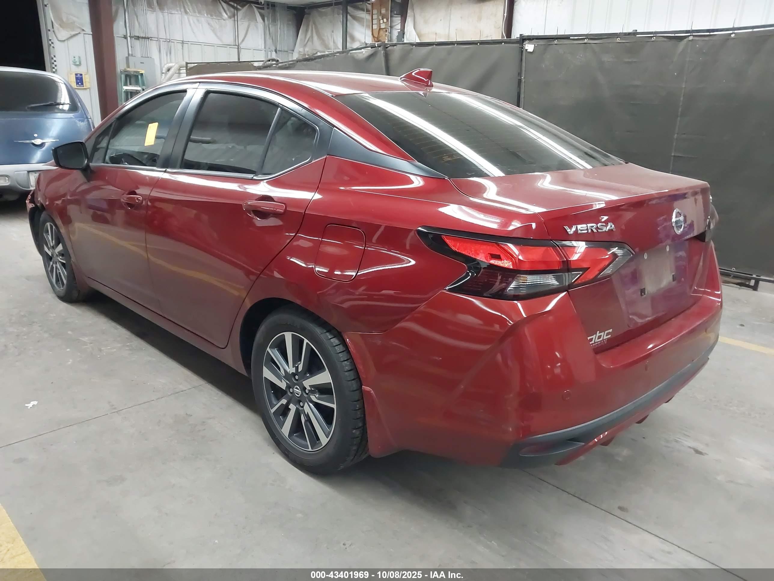 2021 Nissan Versa Sv Xtronic Cvt Красный vin: 3N1CN8EV7ML922178