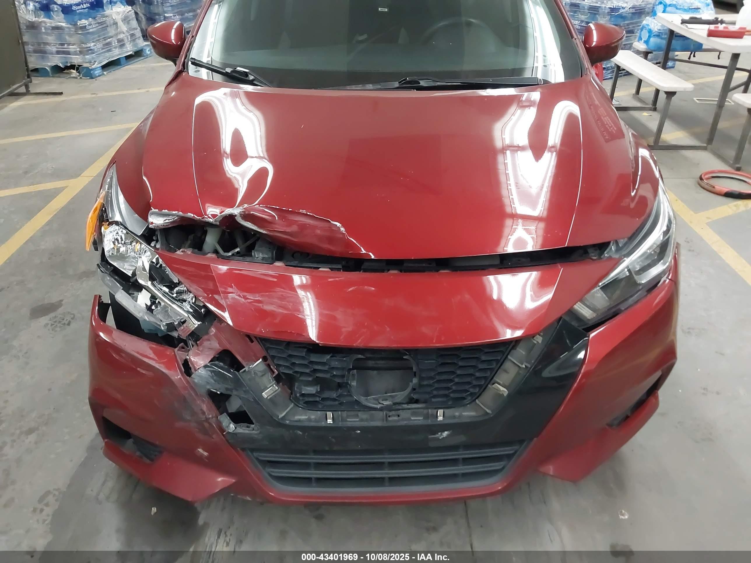 2021 Nissan Versa Sv Xtronic Cvt Красный vin: 3N1CN8EV7ML922178