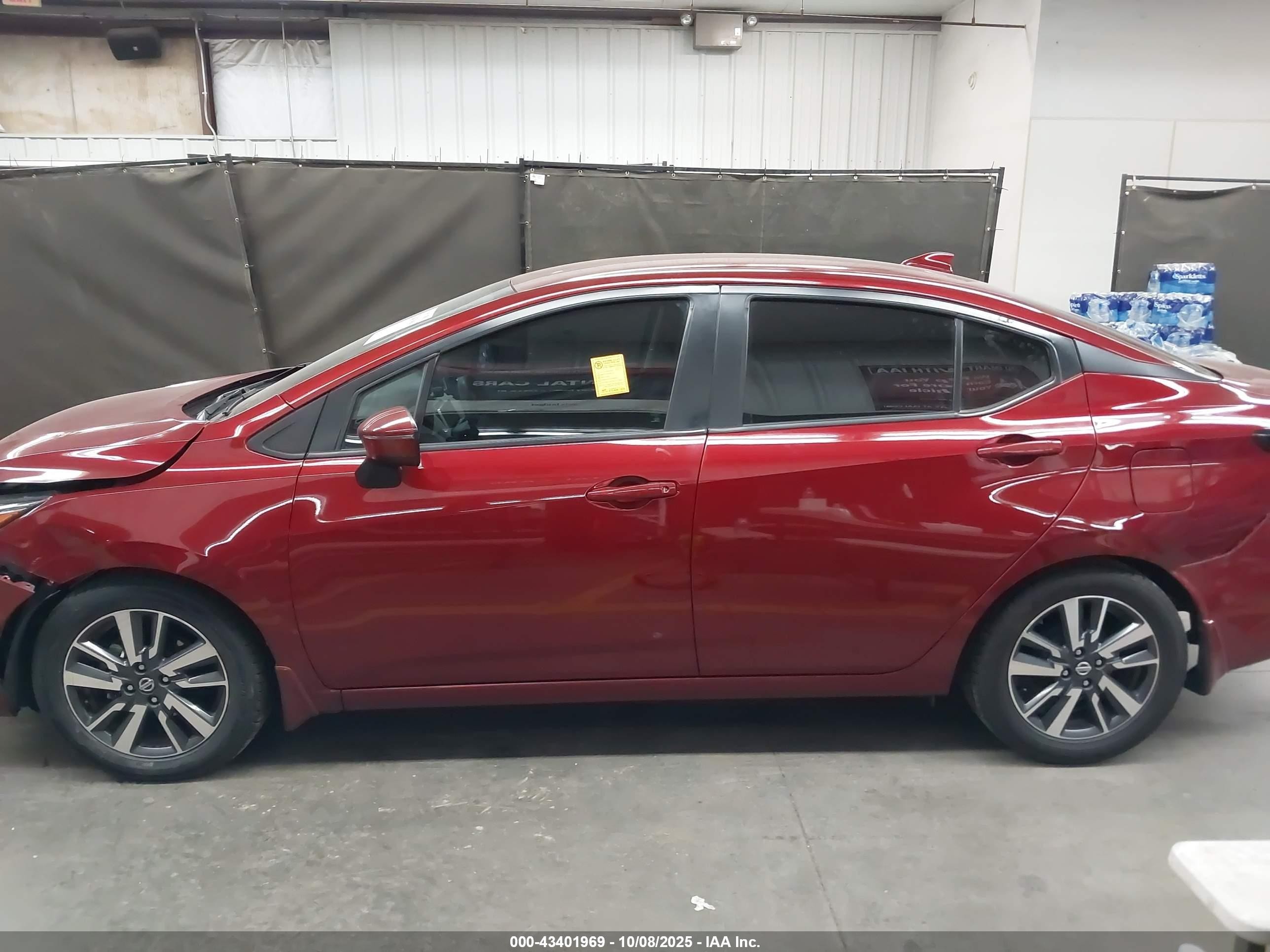 2021 Nissan Versa Sv Xtronic Cvt Красный vin: 3N1CN8EV7ML922178