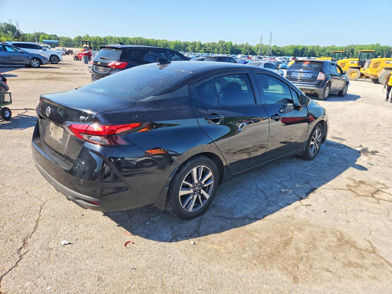 2020 Nissan Versa Sv Black vin: 3N1CN8EV9LL847899