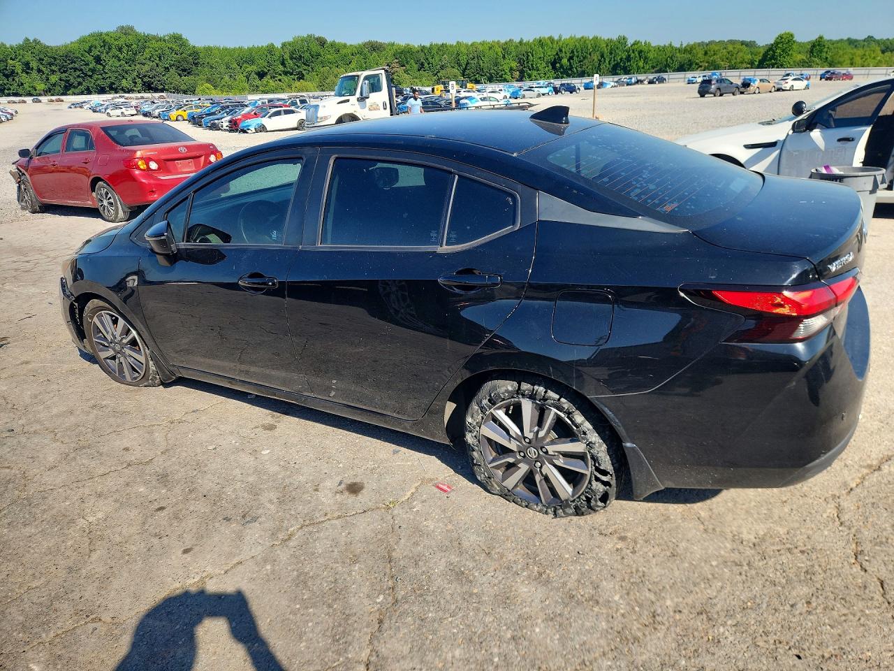 2020 Nissan Versa Sv Black vin: 3N1CN8EV9LL847899