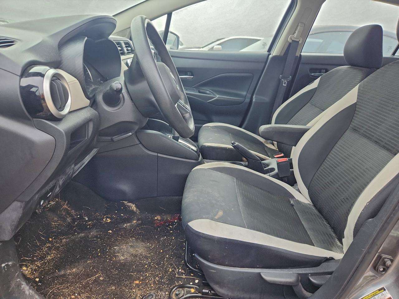 2020 Nissan Versa Sv Серый vin: 3N1CN8EV9LL872513