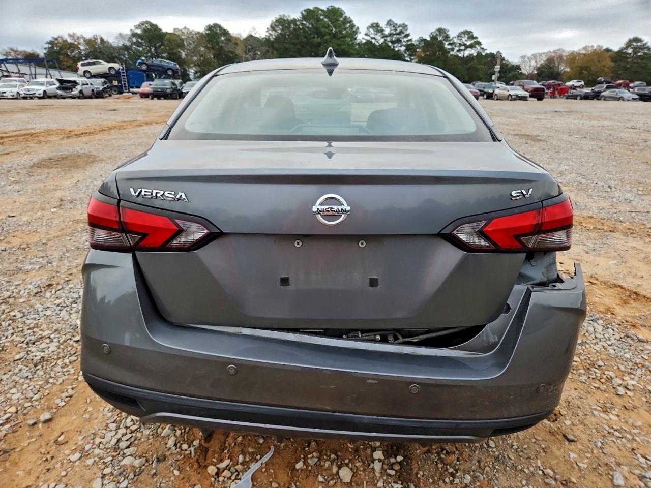 2020 Nissan Versa Sv Серый vin: 3N1CN8EV9LL872513