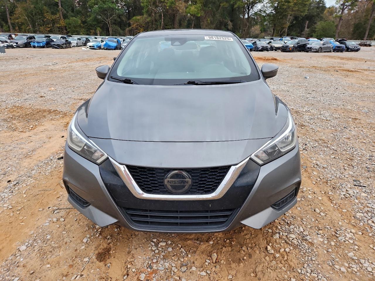 2020 Nissan Versa Sv Серый vin: 3N1CN8EV9LL872513