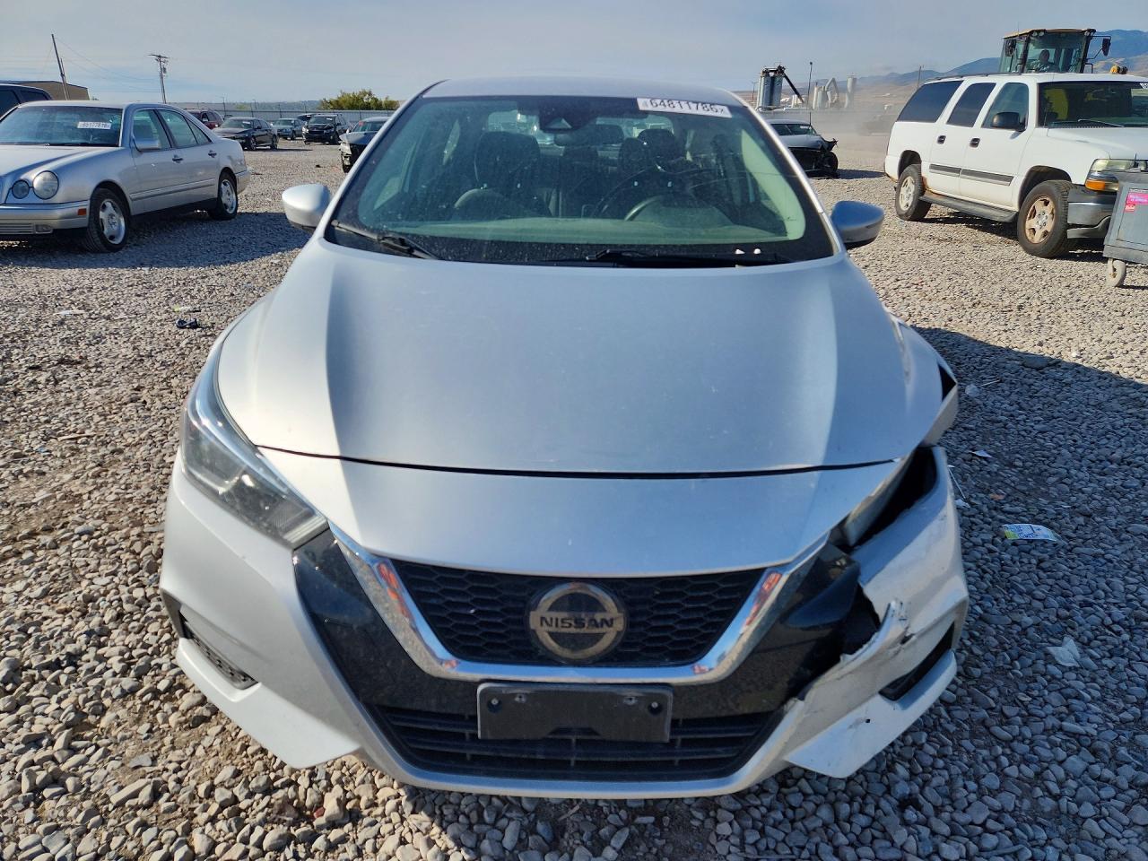 2021 Nissan Versa Sv Серебряный vin: 3N1CN8EV9ML845300