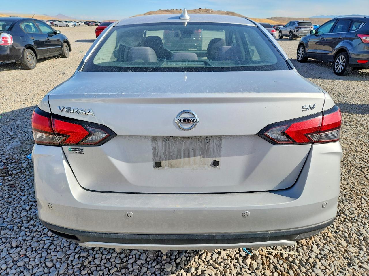 2021 Nissan Versa Sv Серебряный vin: 3N1CN8EV9ML845300
