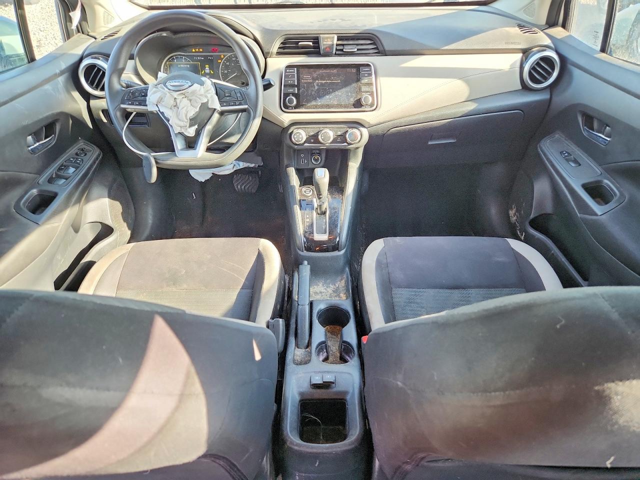 2021 Nissan Versa Sv Серебряный vin: 3N1CN8EV9ML845300