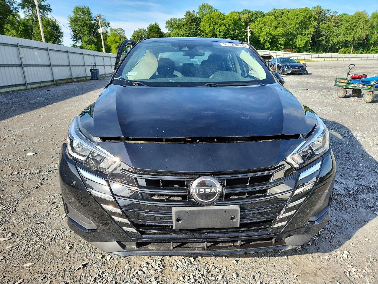 2023 Nissan Versa Sv Черный vin: 3N1CN8EV9PL859525