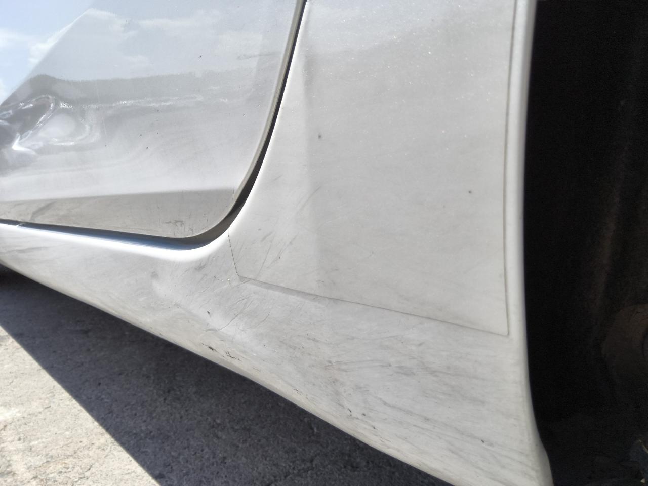 2025 Nissan Versa Sv White vin: 3N1CN8EV9SL847125 Damage: Left Rocker Panel, Dent(S) W/ Paint Dmg, 2 To 3 Inches