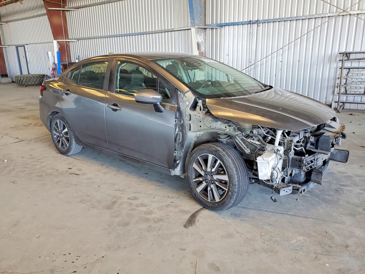 2020 Nissan Versa Sv Gray vin: 3N1CN8EVXLL817455
