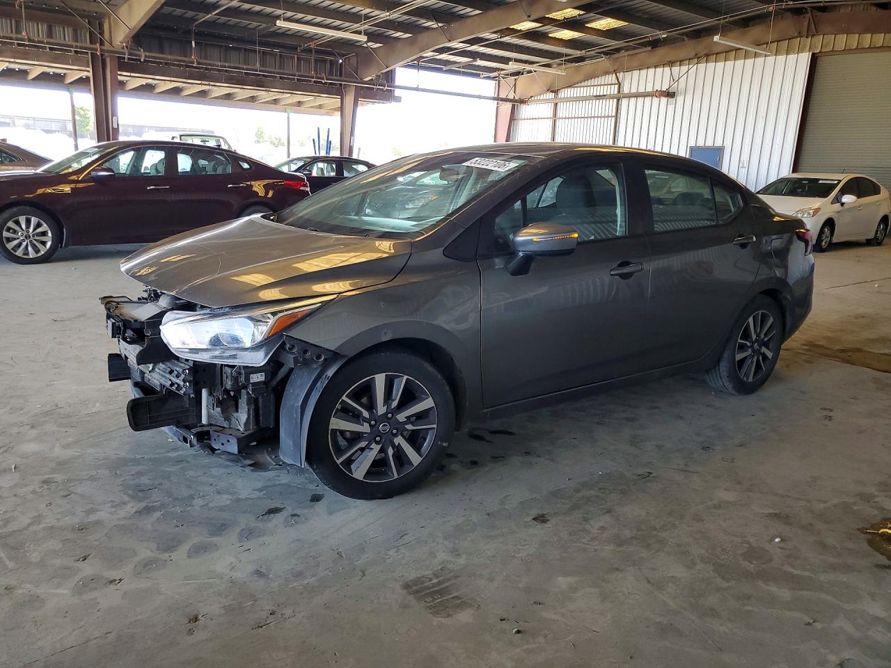 2020 Nissan Versa Sv Gray vin: 3N1CN8EVXLL817455