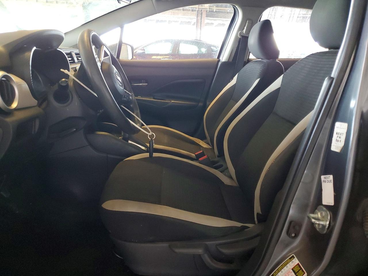 2020 Nissan Versa Sv Gray vin: 3N1CN8EVXLL817455