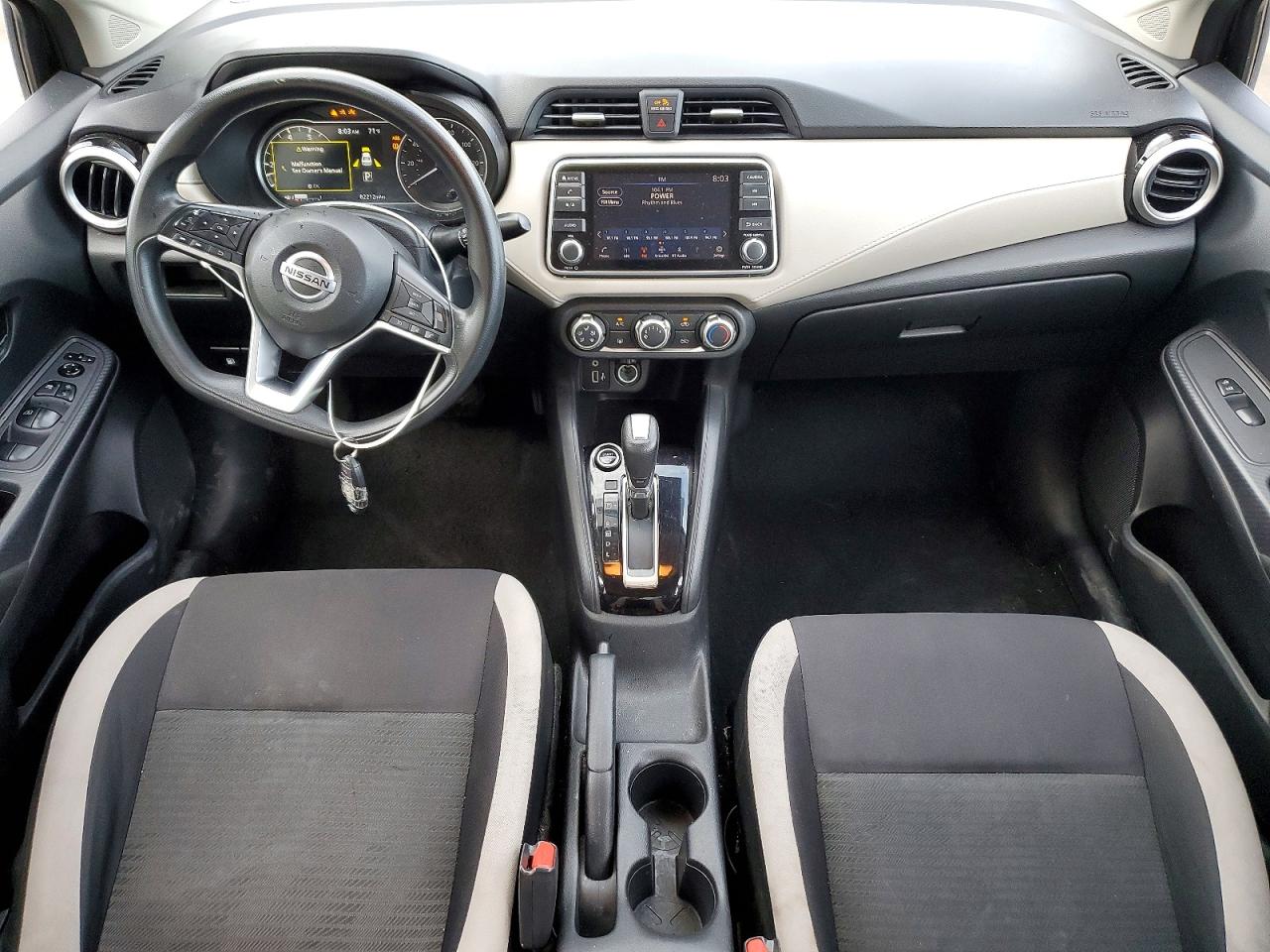 2021 Nissan Versa Sv Черный vin: 3N1CN8EVXML830935